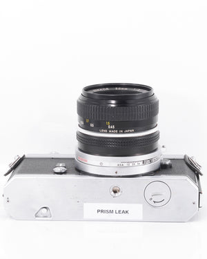 Nikon Nikkormat FT2 Reflex 35mm argentique avec 50mm f2