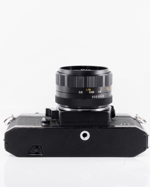 Yashica TL Electro-X ITS Reflex 35mm argentique avec 50mm f1.7 objectif