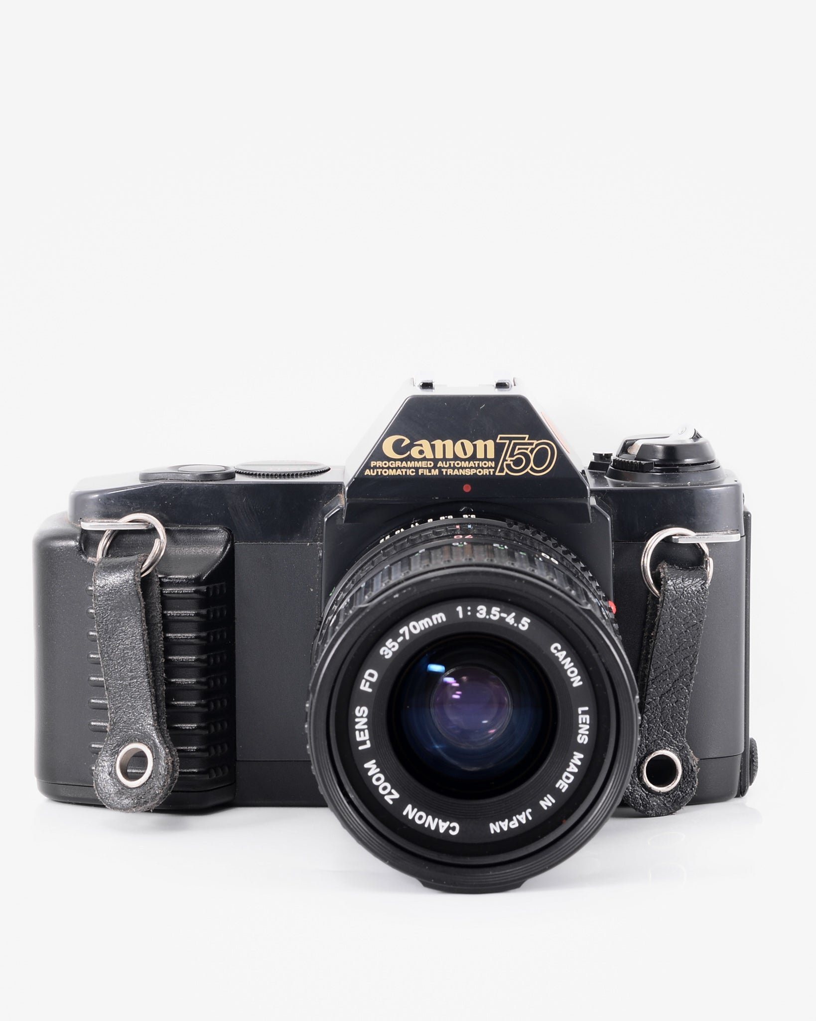 Canon T50 Reflex 35mm argentique avec zoom 35-70mm objectif