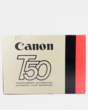 Canon T50 Reflex 35mm argentique avec zoom 35-70mm objectif