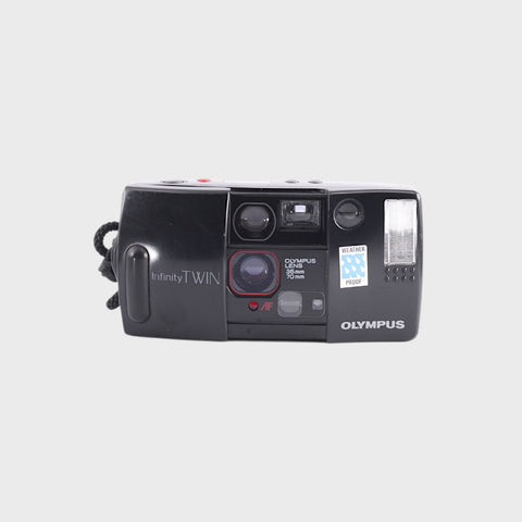 Olympus Infinity Twin 35mm point & shoot film camera with 35-70mm zoom lens