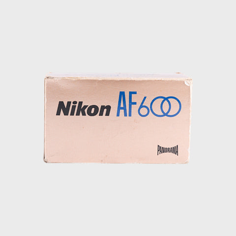 Nikon AF600 Panorama 35mm Point & Shoot film camera with 28mm lens