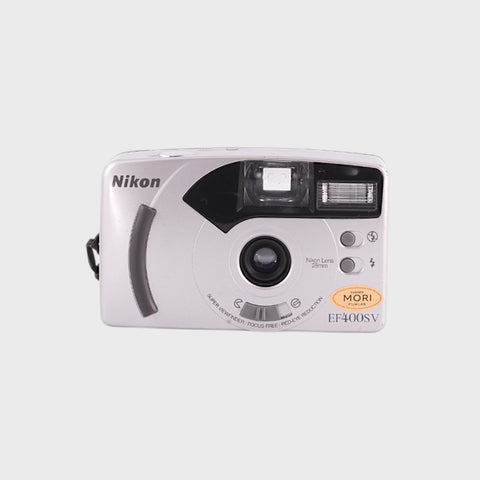 Nikon EF400SV 35mm point & shoot film camera with 28mm lens