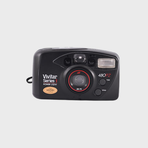 Vivitar Series 1 480 PZ 35mm Point & Shoot film camera with 38-70mm Zoom lens