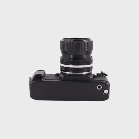 Nikon F-301 35mm SLR film camera with 35-70mm zoom lens