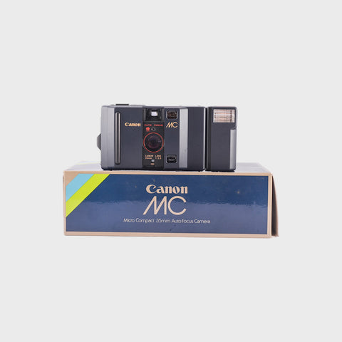 Canon MC 35mm point & shoot film camera with 35mm f2.8 lens