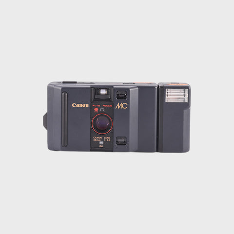 Canon MC 35mm point & shoot film camera with 35mm f2.8 lens