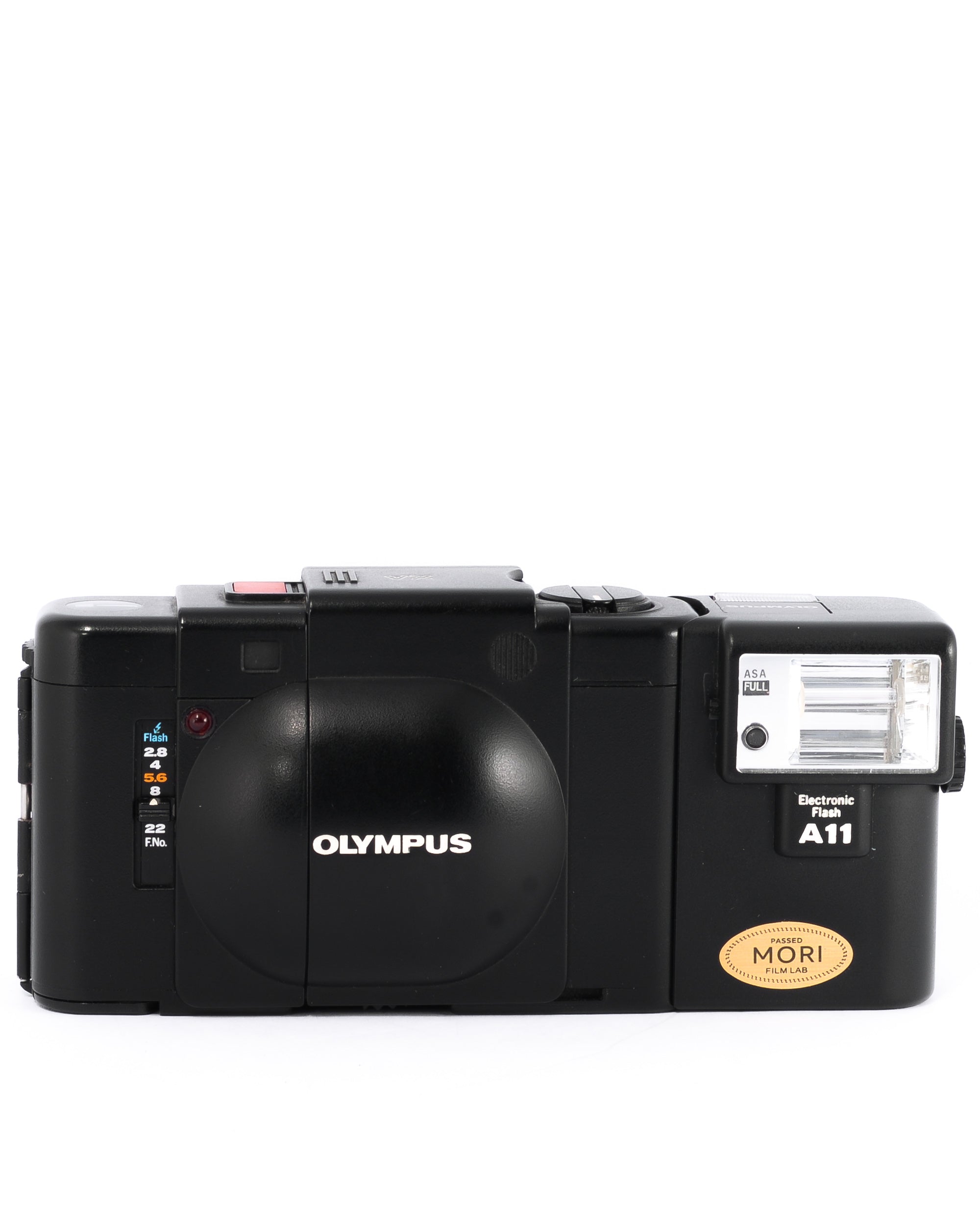 Boxed Olympus XA 35mm rangefinder film camera with 35mm f2.8 lens