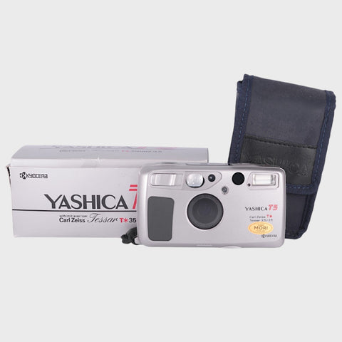 Yashica T5 Point & Shoot 35mm argentique avec 35mm f3.5 objectif