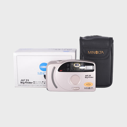 NOS: Minolta AF Big Finder 35mm Point & Shoot film camera