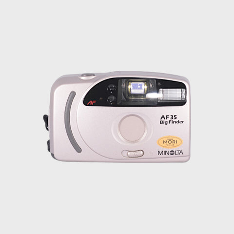 NOS: Minolta AF Big Finder 35mm Point & Shoot film camera
