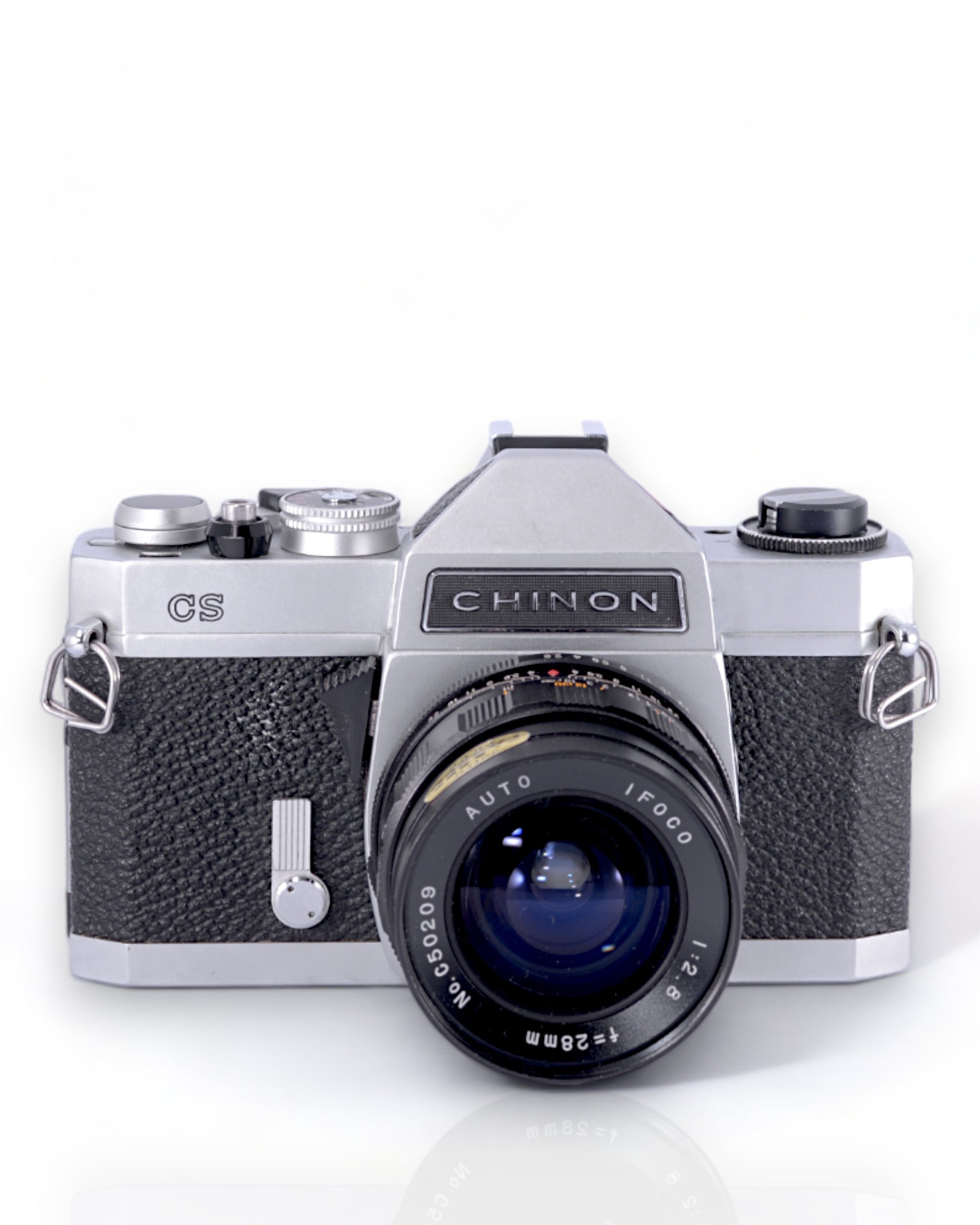 Chinon CS 35mm film camera with 28mm lens