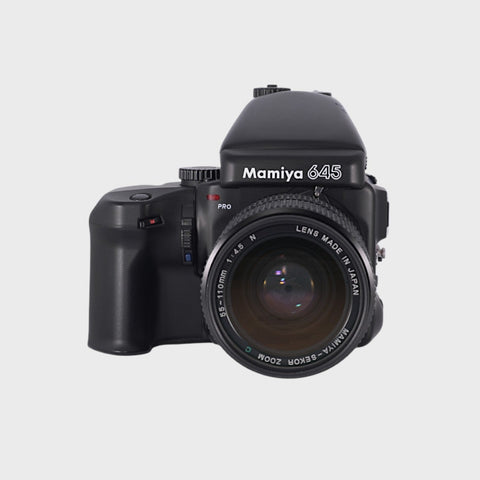 Mamiya 645 Pro Medium Format film camera with 55-110mm f4.5 lens