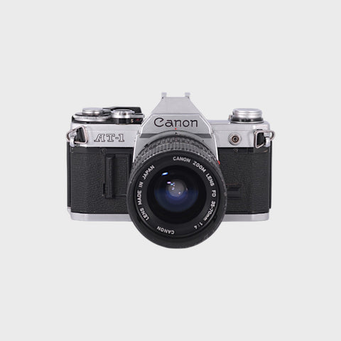 Canon AT-1 35mm SLR film camera with 35-70mm f4 lens