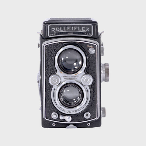 Appareil photo TLR moyen format Rolleiflex Automat Model 3 avec 75mm f3.5 objectif