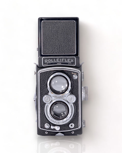 Appareil photo TLR moyen format Rolleiflex Automat Model 3 avec 75mm f3.5 objectif