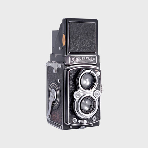 Appareil photo TLR moyen format Rolleiflex Automat Model 3 avec 75mm f3.5 objectif