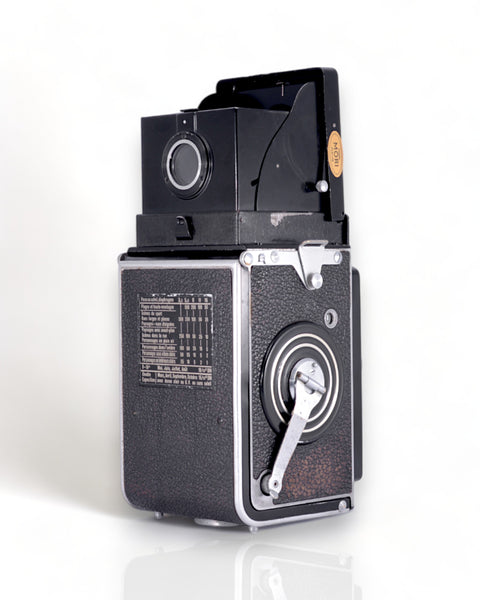 Appareil photo TLR moyen format Rolleiflex Automat Model 3 avec 75mm f3.5 objectif