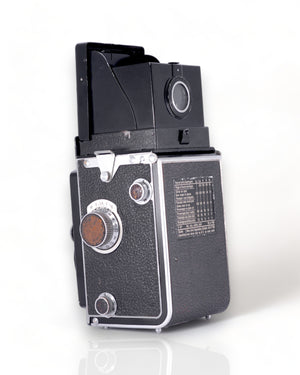 Appareil photo TLR moyen format Rolleiflex Automat Model 3 avec 75mm f3.5 objectif