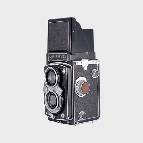 Appareil photo TLR moyen format Rolleiflex Automat Model 3 avec 75mm f3.5 objectif