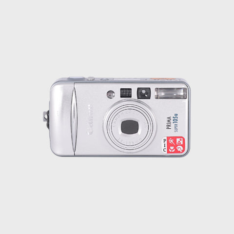 Canon Prima Super 105u Point & Shoot 35mm argentique avec objectif 38-105mm
