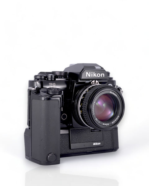 Nikon FA Reflex 35mm argentique avec moteur et 50mm f1.4 objectif