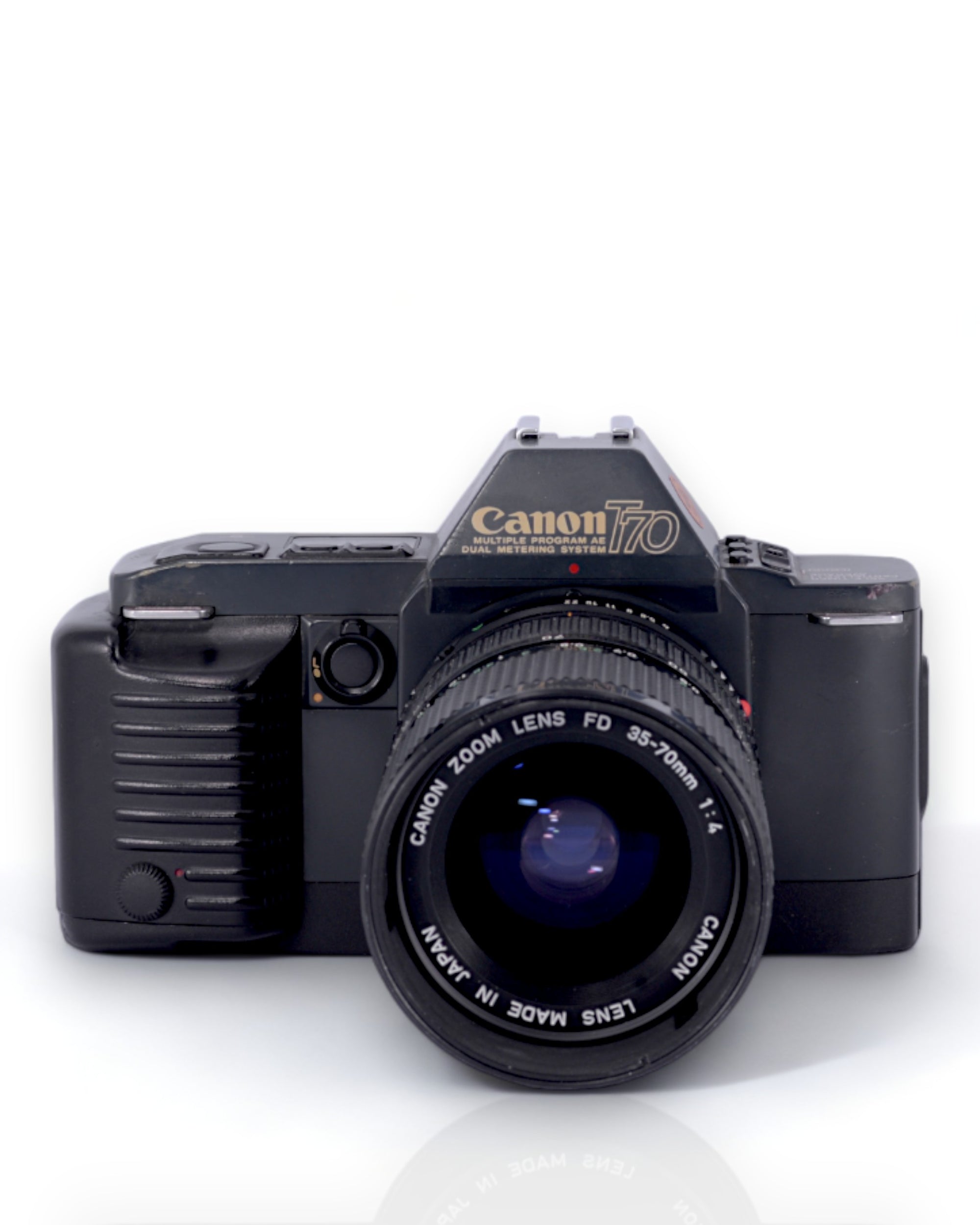 Canon T70 Reflex 35mm argentique avec zoom 35-70mm objectif