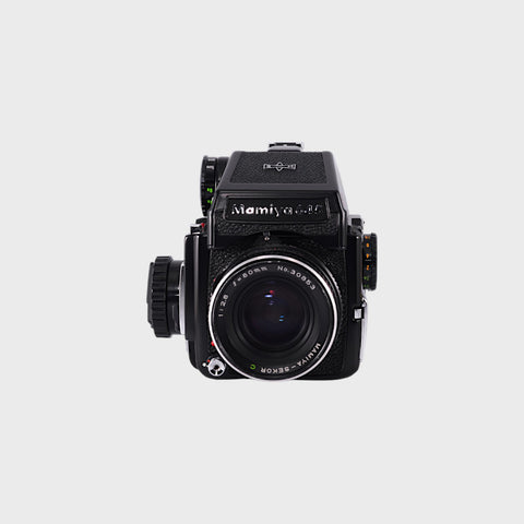Mamiya M645 Medium Format film camera with 80mm f2.8 lens