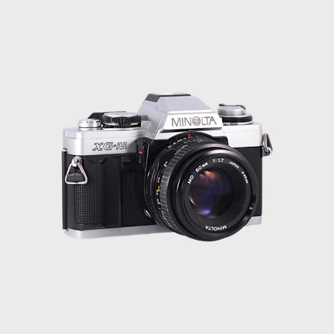 Minolta XG-M 35mm SLR Film Camera with 50mm f1.7 Lens