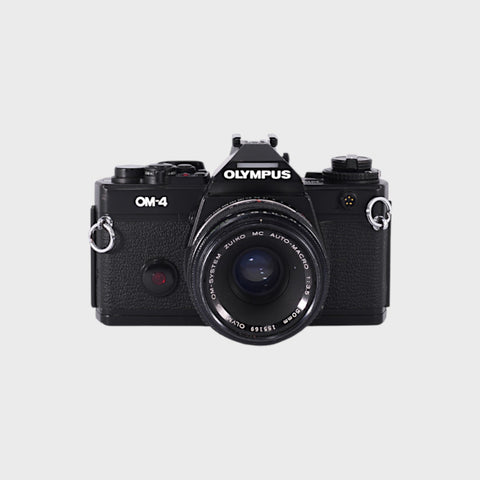 Olympus OM4 35mm SLR film camera with 50mm f3.5 lens