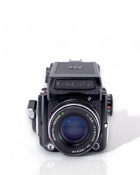 Mamiya M645 1000s Moyen Format argentique avec 80mm f2.8 objectif