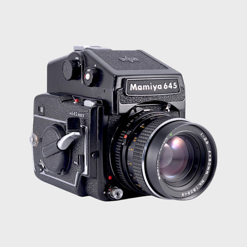 Mamiya M645 1000s Moyen Format argentique avec 80mm f2.8 objectif