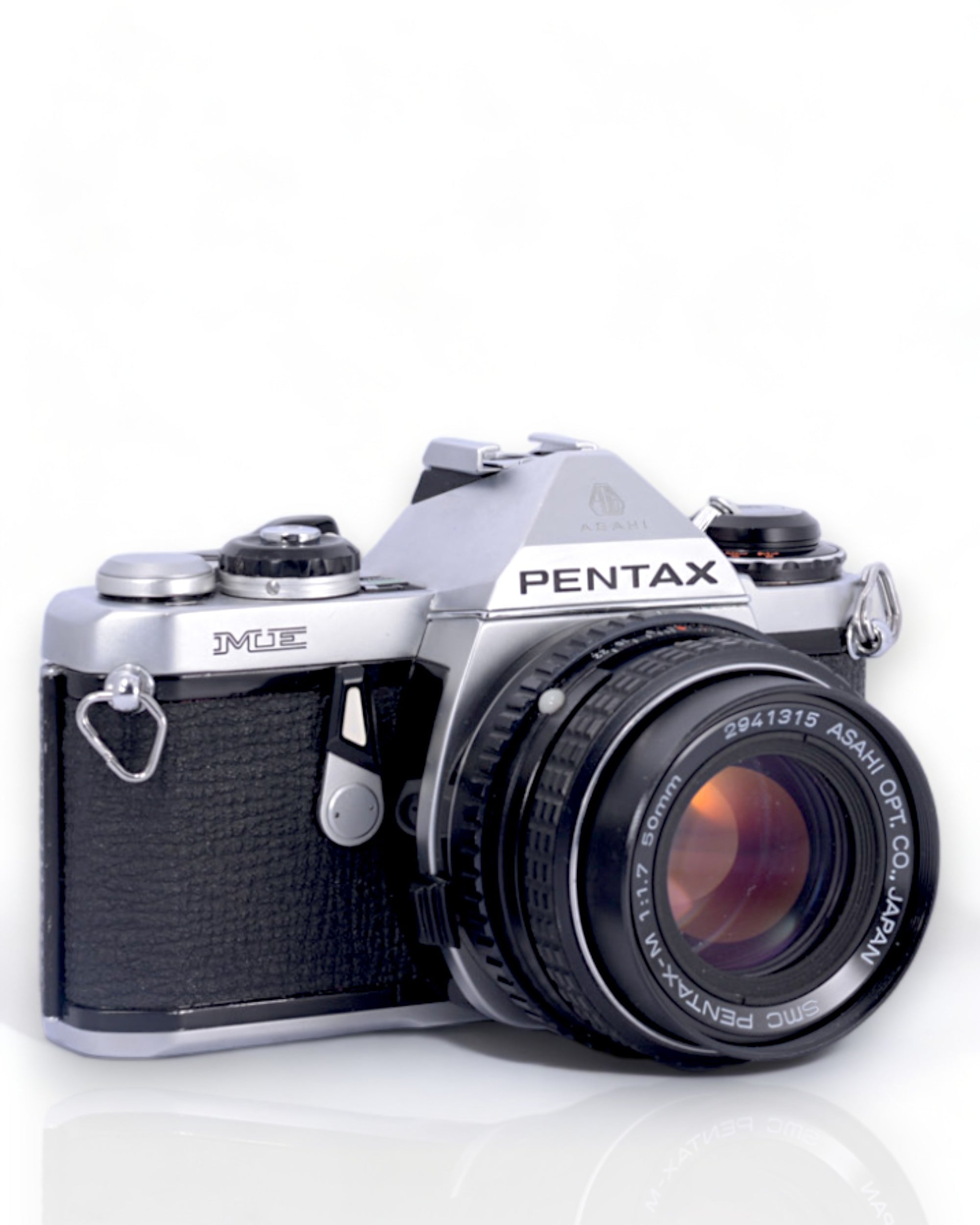 Pentax ME Reflex 35mm argentique avec 50mm f1.7 objectif