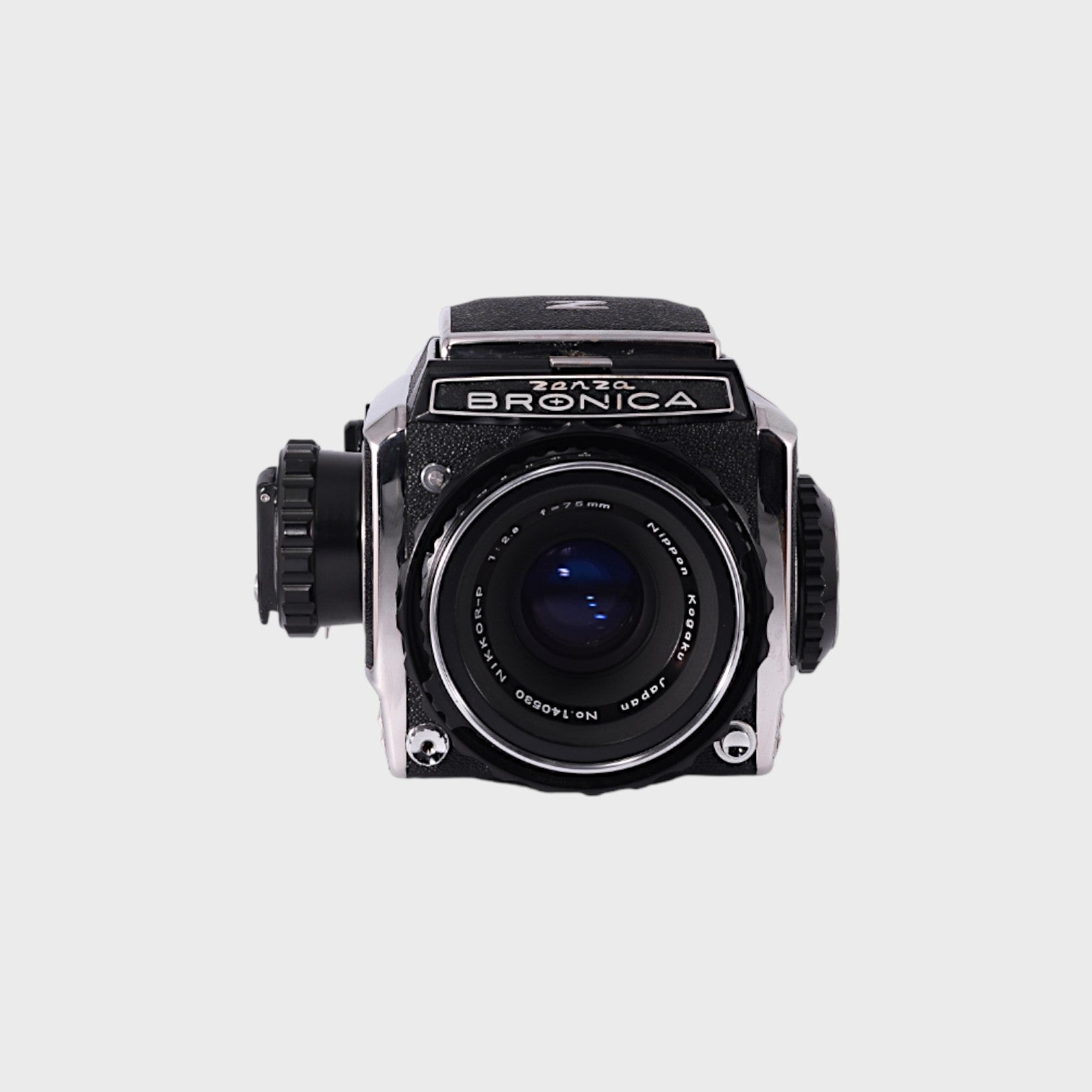 Zenza Bronica S2A Medium Format film camera with 75mm f2.8 lens