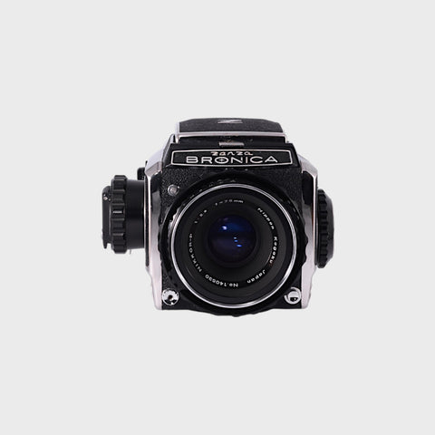 Zenza Bronica S2A Medium Format film camera with 75mm f2.8 lens
