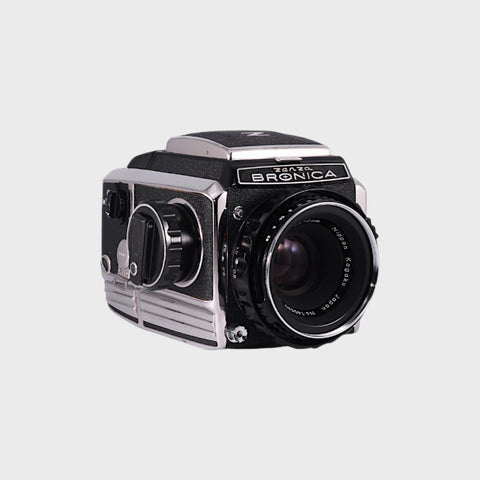 Zenza Bronica S2A Medium Format film camera with 75mm f2.8 lens