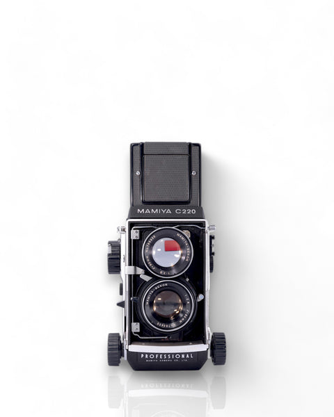 Mamiya C220 appareil photo TLR moyen format avec 80mm f2.8 objectif