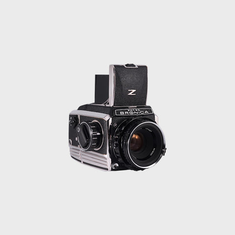 Zenza Bronica S2A Medium Format film camera with 75mm f2.8 lens