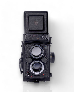 Yashica Mat-124G appareil photo TLR moyen format avec 80mm f3.5 objectif