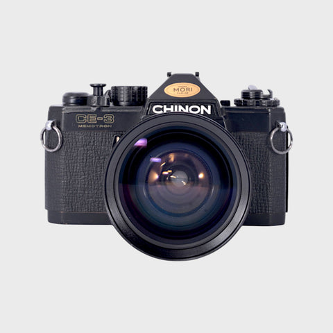 Chinon CE-3 Reflex 35mm argentique avec zoom 28-80mm objectif