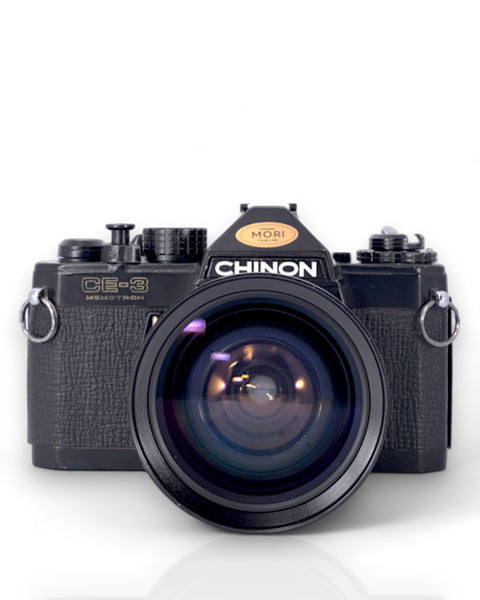 Chinon CE-3 Reflex 35mm argentique avec zoom 28-80mm objectif