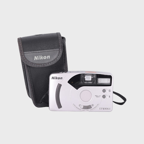 Nikon EF400SV 35mm point & shoot film camera with 28mm lens