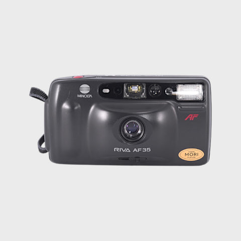 Minolta Riva AF35 Point & Shoot 35mm argentique avec 35mm f4.5 objectif