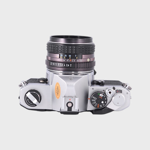 Pentax MX 35mm SLR film camera with 55mm f2 lens