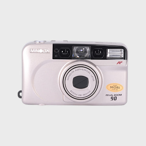 Minolta Riva Zoom 90 Point & Shoot 35mm argentique avec objectif 38-90mm