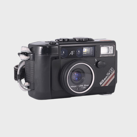 Nikon L35 AW AF 35mm Point & Shoot film camera with 35mm f2.8 lens