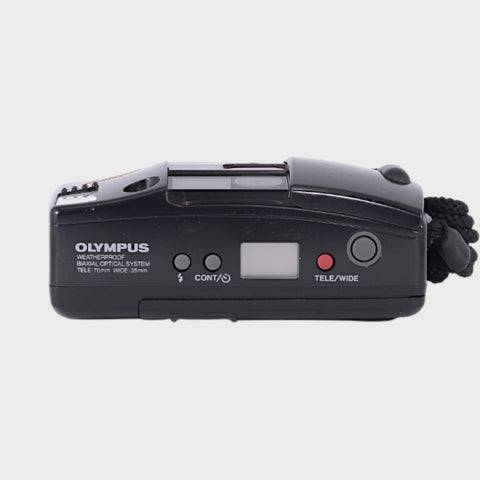 Olympus AF-1 Twin 35mm point & shoot camera with 35 and 70mm lens