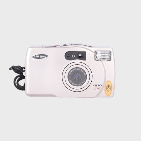 Samsung Fino 60S 35mm Point & Shoot film camera with 38-60mm zoom lens