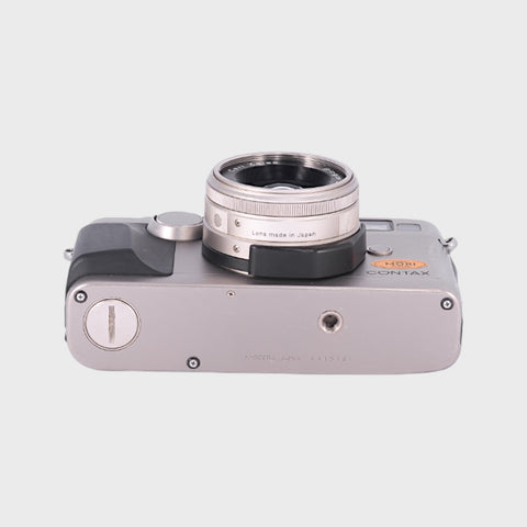 Contax G2 35mm rangefinder film camera with TLA 140 flash and 28mm f2.8 lens