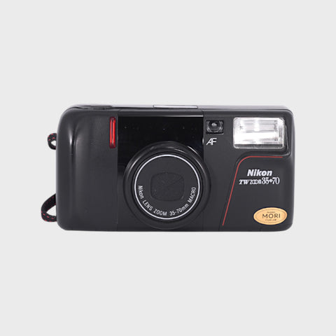 Nikon TW Zoom 35mm Point & Shoot film camera with 35-70mm lens